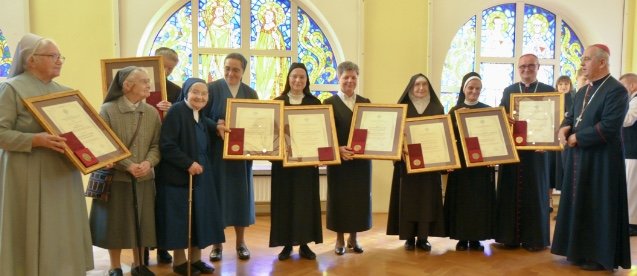 Medal „BENEMERENTI IN OPERE EVANGELIZATIONIS” dla s. Akwiny